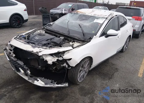2020 Mazda Mazda3 Select Package из США, поврежденный, VIN 3MZBPACL4LM134802